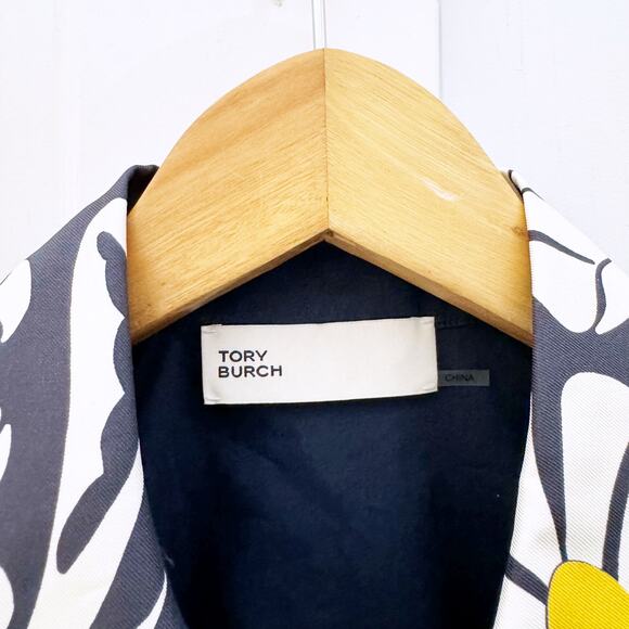 Tory Burch floral-print silk shirtdress - Picture 8 of 16